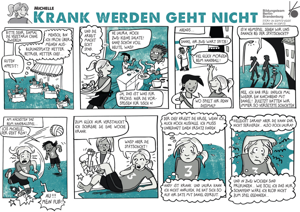 Comic Gute Arbeit